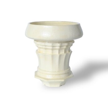 雷楼・Rairou / ホワイト（鉢・プランター）