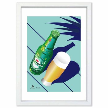 リゾート　ビール　送料無料 　あらゆるお部屋のポスター　イラスト　ポスター　アートポスター　アート/sei検索新着順　3898