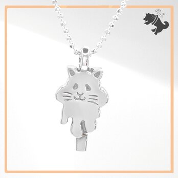 とろけるハムスターアイス シルバーネックレス ハムスター キンクマ ネズミ 動物 小動物 アニマル ペット アクセ 箱
