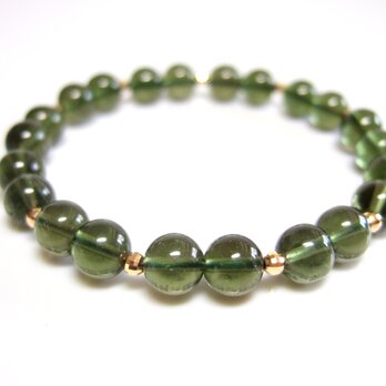 受注生産　モルダバイト＆K18