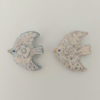 ご依頼主さま専用　とりブローチたち