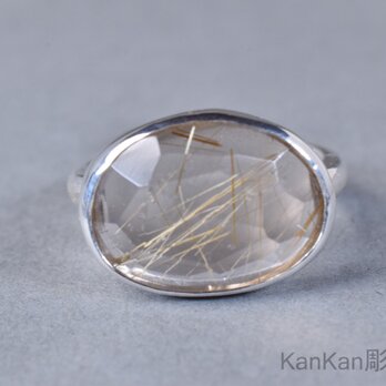 ルチルクォーツのリング