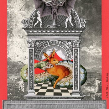 巳年02-Koji Nagai’s collage series in 十二支