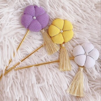 梅の花☆かんざし☆タッセル☆お祭り髪飾り☆成人式髪飾り☆卒業式髪飾り☆簪☆浴衣ヘア☆着物☆白無垢ヘア☆よさこい髪飾り☆