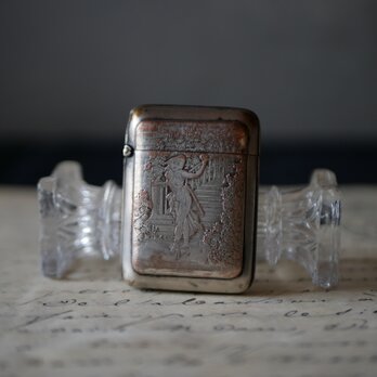 ヴェスタケース　マッチケース　フランスアンティーク　舞踏会　アンティークのある暮らし