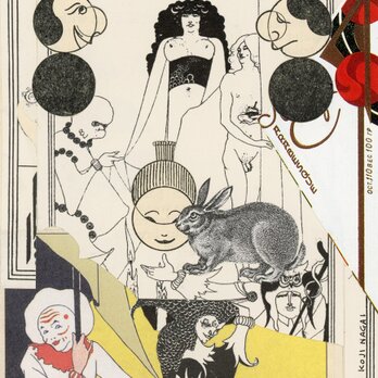 卯年01-Koji Nagai’s collage series in 十二支