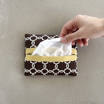 ちょっと差がつく/ポケットティッシュケース/北欧/ワンコイン/プチギフト北欧フラワー柄/ポケットティッシュケース