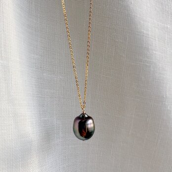 一点もの【K14GF】Tahitian Baroque Pearls Necklace