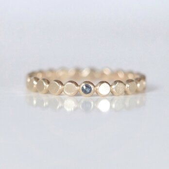 アレキサンドライト ドットリング 14kgf ピンキーリング対応 ご褒美 ギフト 重ねづけ 6月誕生石