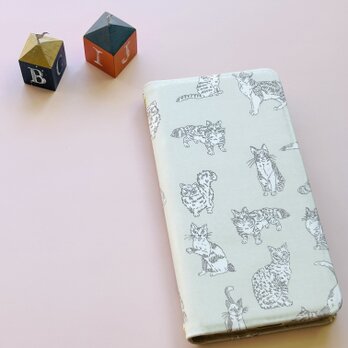 全機種製作可 『 リバティ iphone ケース （Meow）』iphone17製作可