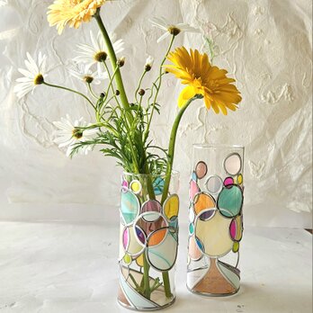 1点ものTall『光を飾る花瓶〈春のきらめき〉』