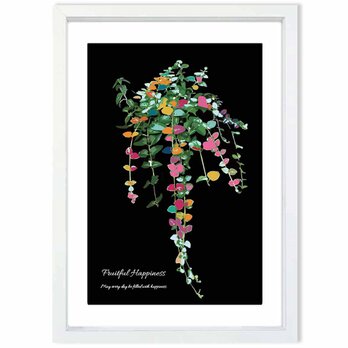 情熱リーフ　送料無料 　あらゆるお部屋のポスター　イラスト　ポスター　アートポスター　アート/sei検索新着順　3942