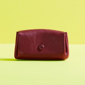 アコーディオン マルチコインケース（ワイン）【R-013-MBX】