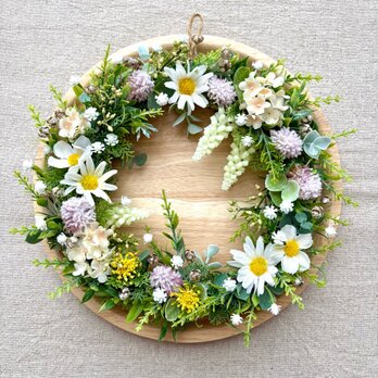 清楚なマーガレットのリース