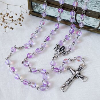 パープルルナフラッシュのロザリオ