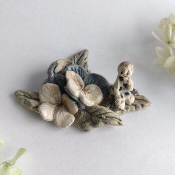 パンジー　ちびっこ　【花といっしょ】