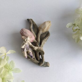 チューリップ　ちびっこ　【花といっしょ】