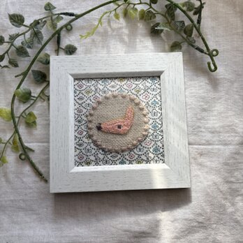 ハンドメイド★ ミナペルホネンファブリックナチュラルミニフレームA