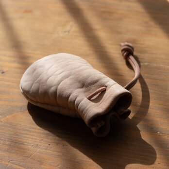 yoki  羊革巾着　2250122