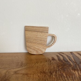 コーヒーカップ　飾り　鍋敷き　皿