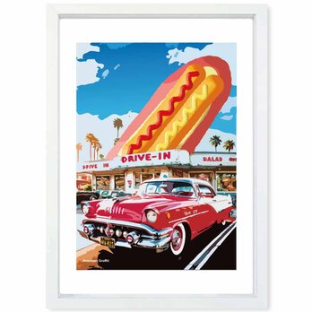 オーマイガーッ！　クルマ　送料無料 　あらゆるお部屋のポスター　ポスター　アートポスター　アート/sei検索新着順　3926