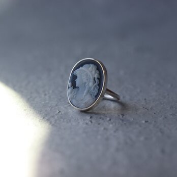 気品あるカメオのゆびわ　＃2