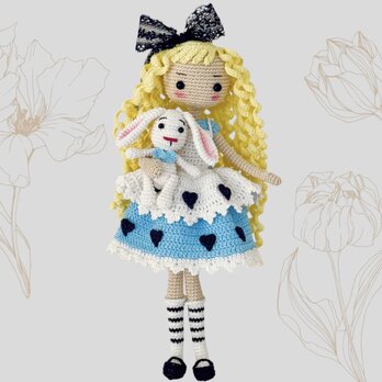 あみぐるみ・アリスちゃん♡着せ替え人形さん