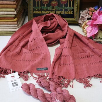 100%蓮ストール(bottom Candy)