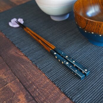 花咲くうるし箸～桜～２１ｃｍ