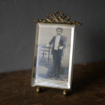 フォトフレーム　フランスアンティーク　写真立て　ブロカント　アンティークのある暮らし