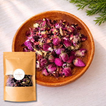 薔薇の余韻｜薔薇×アールグレイの花茶｜香りを重ねる余韻｜茶葉カスタム対応｜KAHKEI 花馨