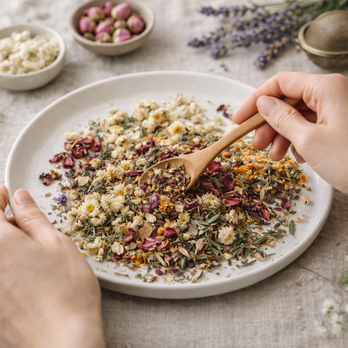 花茶あつらえ｜オーダーメイド花茶・オリジナルブレンドティー（40g）｜KAHKEI 花馨