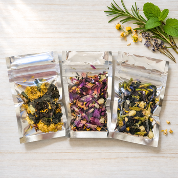 花馨｜香りのひと包み（試飲パック）｜花茶・ハーブティー・フラワーティー お試し 4-5g