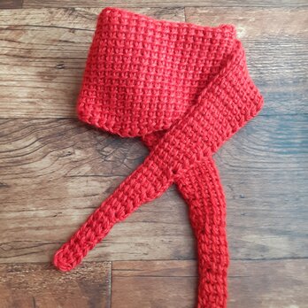 アフガン編みのソフィｰスカーフ