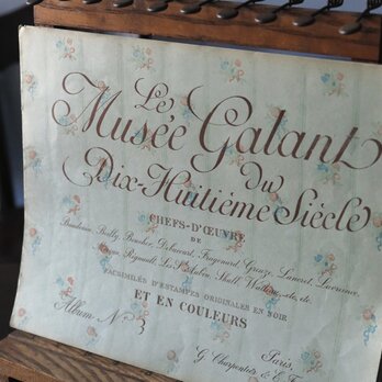 美術 版画 冊子 フランス アンティーク 0502455