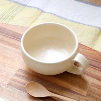 生成色のほっこりスープカップ