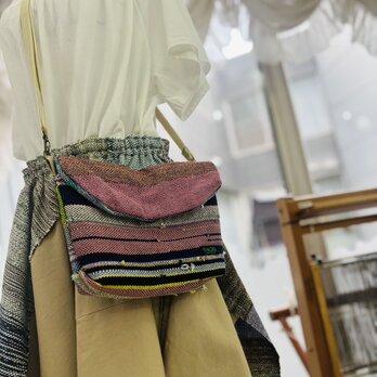 さをり織り⭐︎ショルダーバッグ