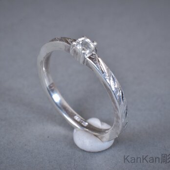 リューコガーネットのリング