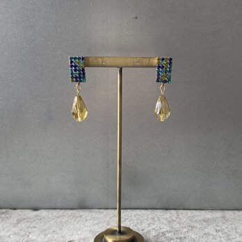 Vintage 90s-00s USA retro colorful drop bijou pierces