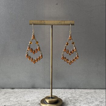 Vintage 90s-00s USA retro brown bijou classical pierces