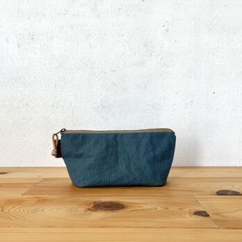 パラフィン帆布のポーチ2