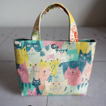 ミニミニトートBAG（ネコ柄1）