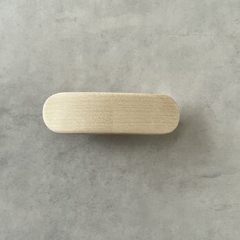 バネなしバレッタ メイプル S