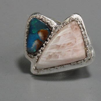 白い大地と紺碧の海