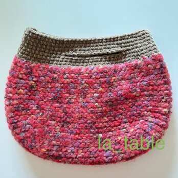 フェルティングバッグ「STRAWBERRY CANDY」