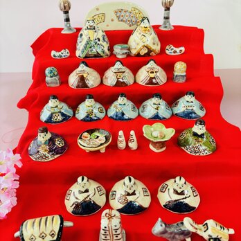 陶雛15人飾りセット