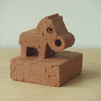 2026年 令和8年 干支　午　無釉はにわ色　十二支　