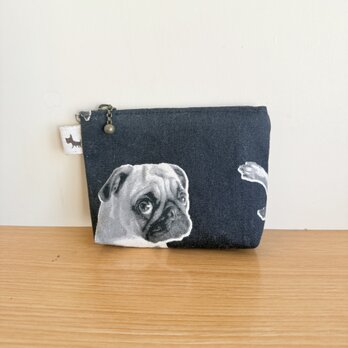 ミニポーチ（パグ）