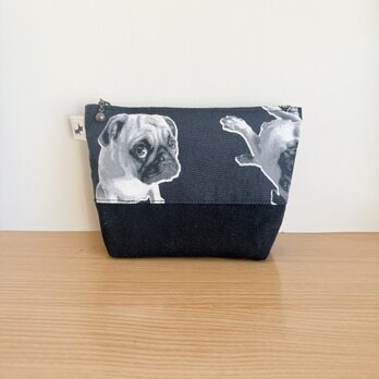 マチ付きポーチ（パグ）