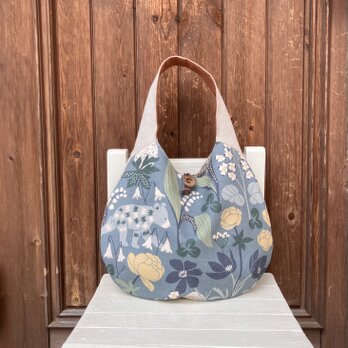 たまご型バッグ　ワンハンド ル　北欧の庭